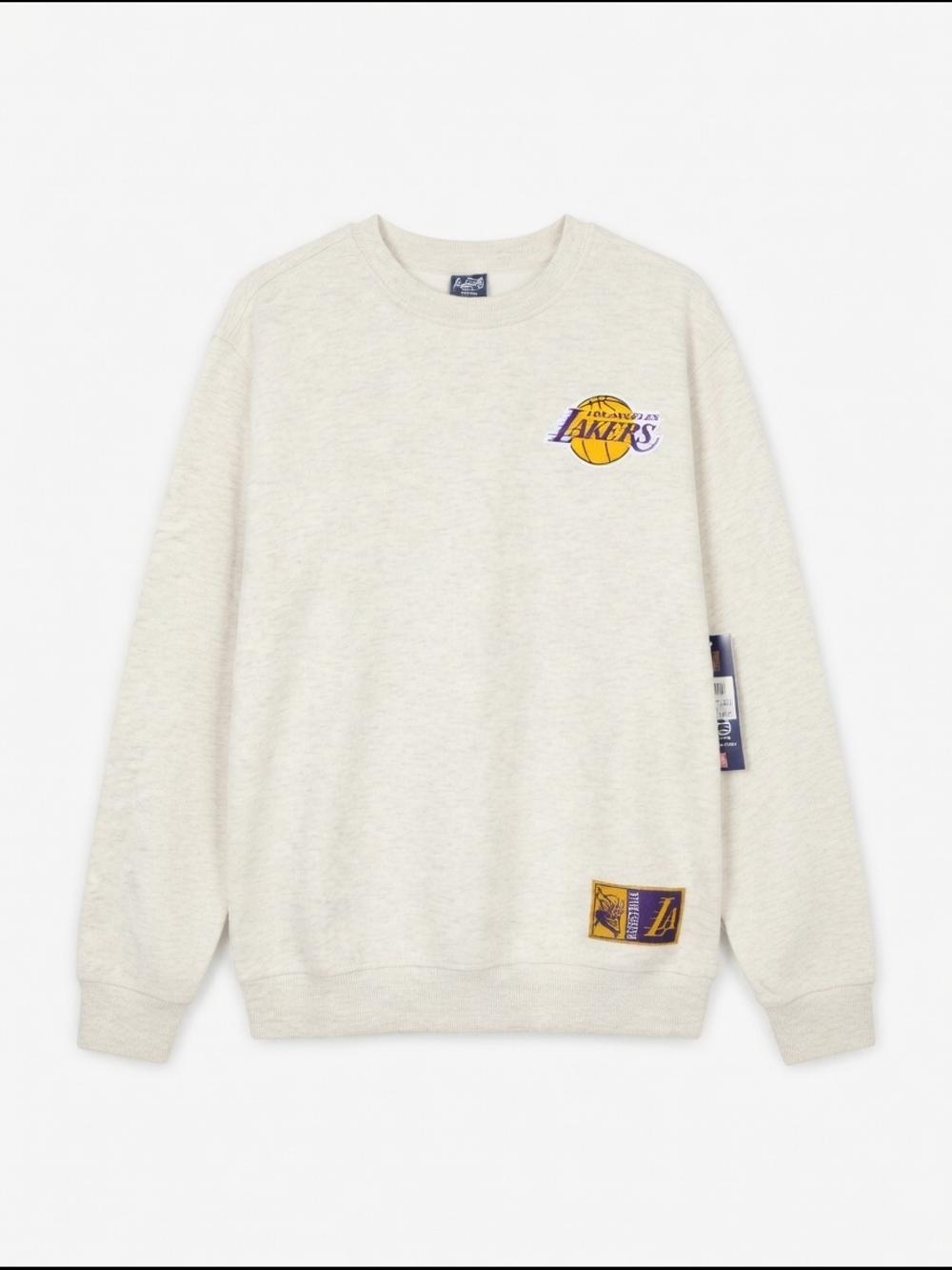 Los Angeles Lakers Crewneck Sweatshirt - Oatmeal